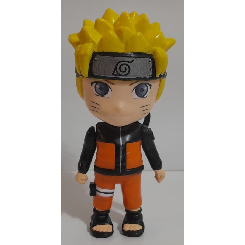 Boneco Articulado do Personagem Naruto Uzumaki Chibi - Anime Naruto