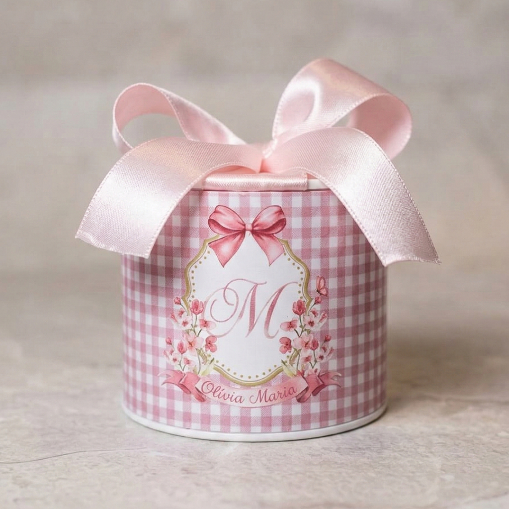 10 a 30 Kit Mini Tubolata Lembrancinha Personalizada 5x6 Qualquer tema, Aniversario, Chá de Bebê, Casamento, Festas
