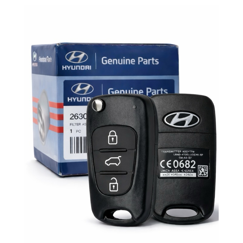 Carcaça Chave Canivete Hyundai I30 Ix35 3 Botões em Oferta na Shopee