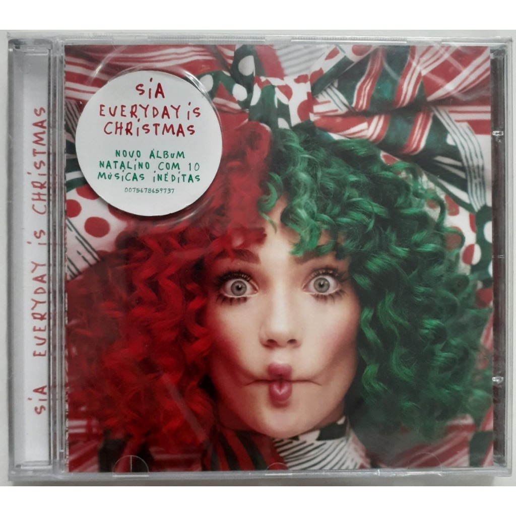 CD Lacrado Sia Everyday Is Christmas (2017) Original Raridade