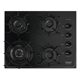 Cooktop 4 Bocas Itatiaia Itamaster Tripla Chama Preto Bivolt em Oferta na Shopee