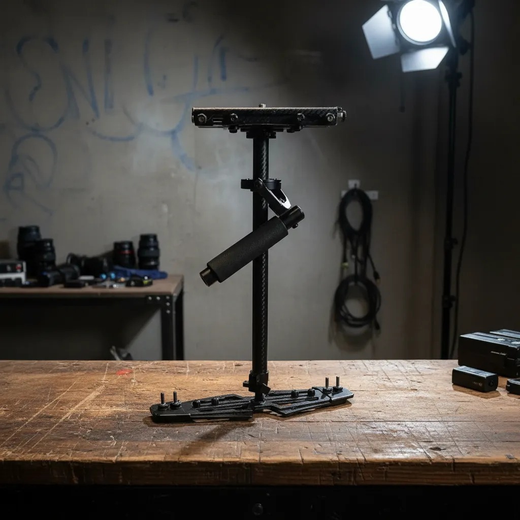 Estabilizador De Camera Glidecam Hd4000 Imagens Em Movimento Preto (Usado) Manuel sem uso de bateria ou energia