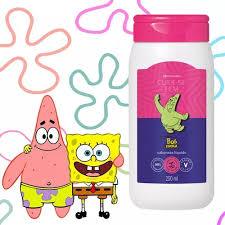 Sabonete Líquido Bob Esponja - O Boticário -  Patrick Estrela  250ml - Delicioso cheirinho de abacaxi.