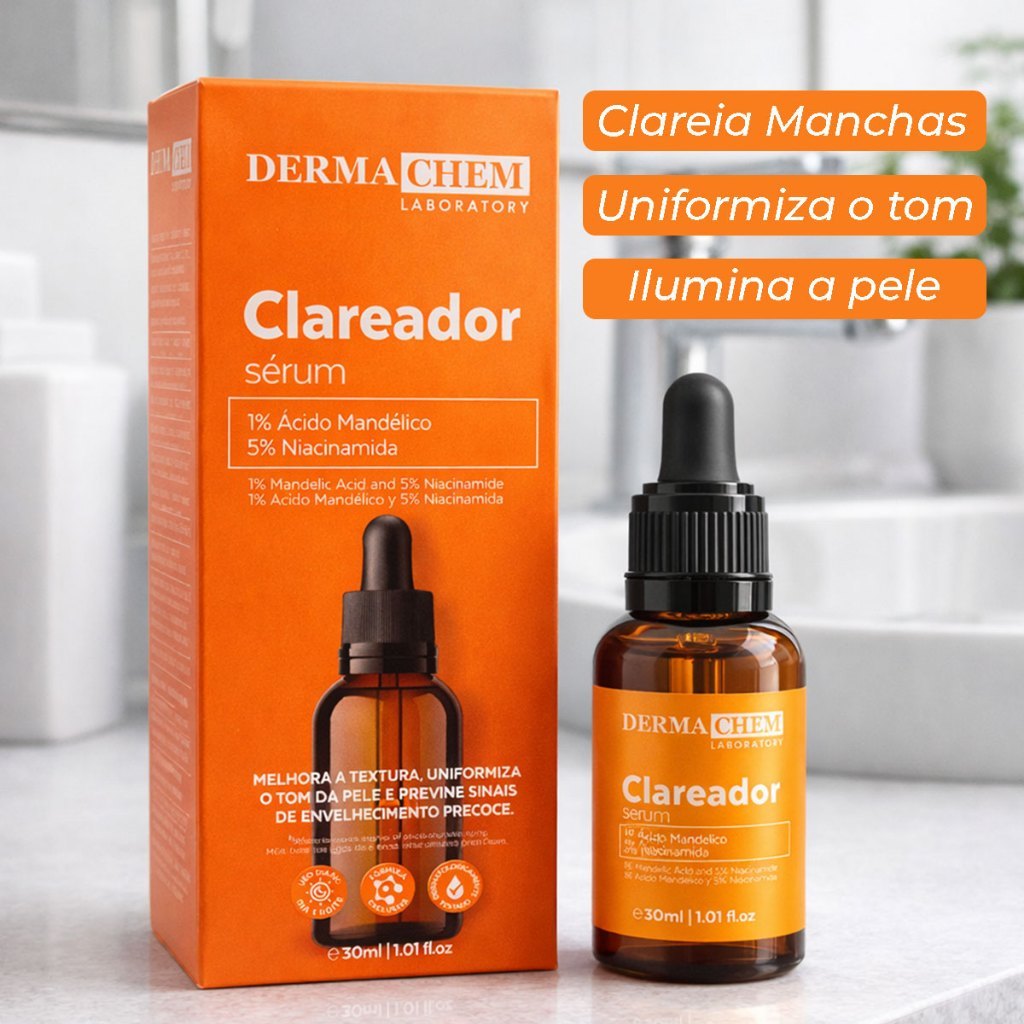 Sérum Anti Manchas Dermachem Clareador de Melasma Niacinamida Rosto