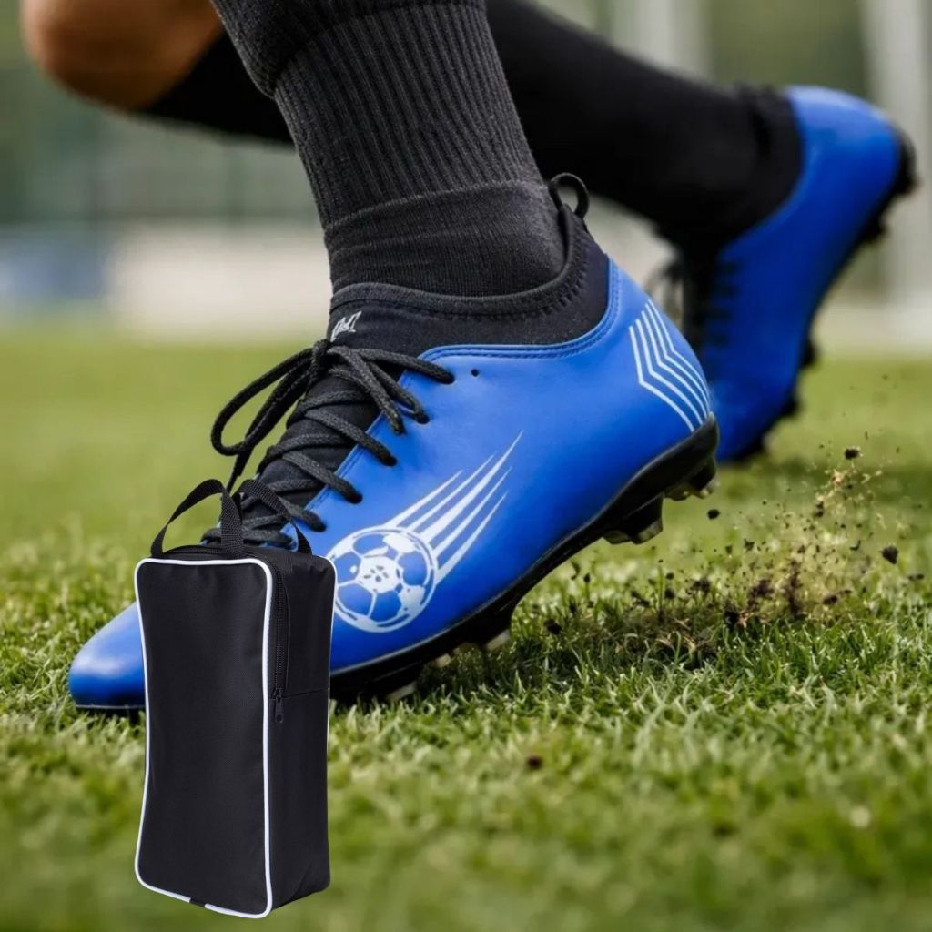 Chuteira Campo Adulto Meia Trava Grama Fixa Porta Chuteira Resistente Treino Jogo Conforto