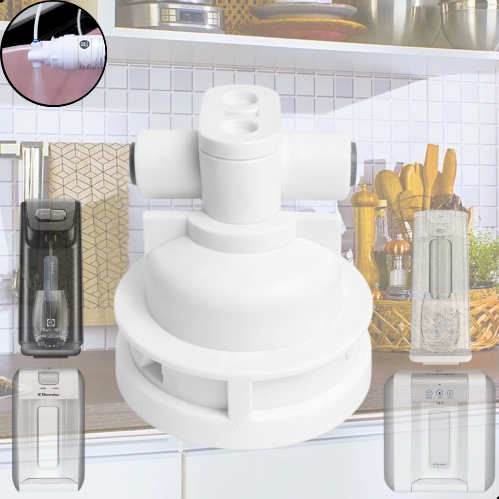 Tampa Cabeçote Limpeza do Filtro Purificador Electrolux Pa10n Pa40g Pa20g Pa25g Pa30g Pe11b