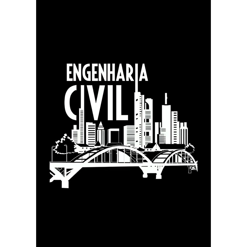 Caderno Universitário Engenharia Civil espiral de Matéria