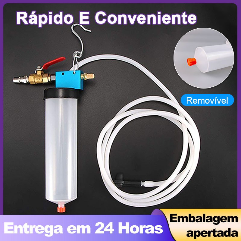 Ferramenta Sangria Freio Automotivo, Bomba Óleo Hidráulica para Troca Óleo de Freio e Embreagem em Oferta na Shopee