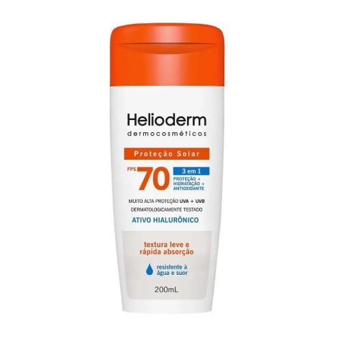 PROTETOR SOLAR HELIODERM CORPORAL FPS70 200ML