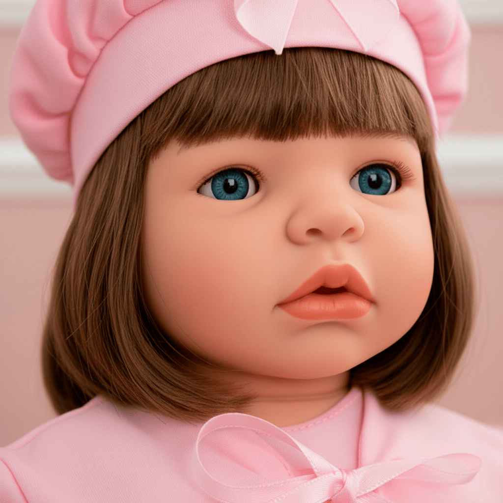 Bebê Reborn Realista Boneca Silicone Pode dar Banho Com Bolsa de Maternidade — foto 2