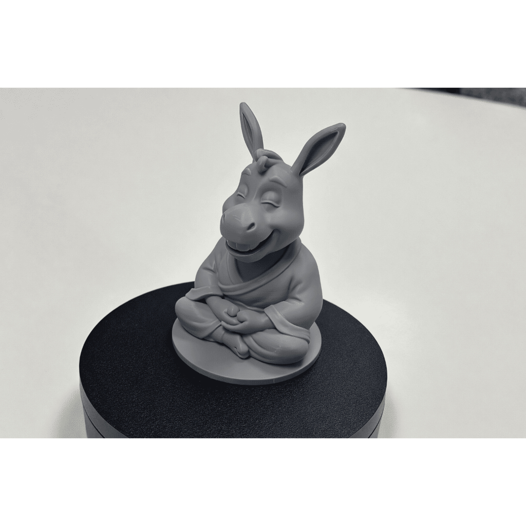Imagem Burro Buda Decorativo Engraçado | Estátua Meme Geek Zen | Decoração Criativa Colecionável