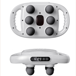 Massageador Elétrico Corporal com 6 Pontas – Pistola de Massagem Muscular Profunda em Oferta na Shopee