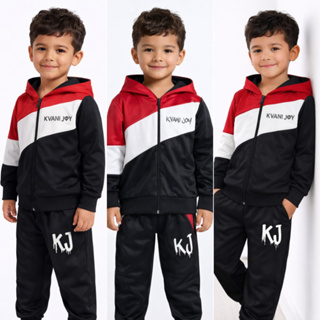 Conjunto Infantil Masculino 3 Peças de Inverno ou Calça + Casaco Quentinho Tamanho 2 ao 12 Anos em Oferta na Shopee