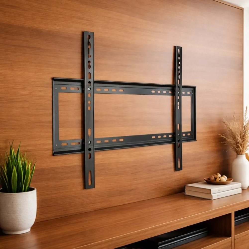 Suporte De Tv Televisão Fixo Universal Parede Painel Tela Plana LCD LED Smart 4K 26 32 40 43 50 63 Polegadas