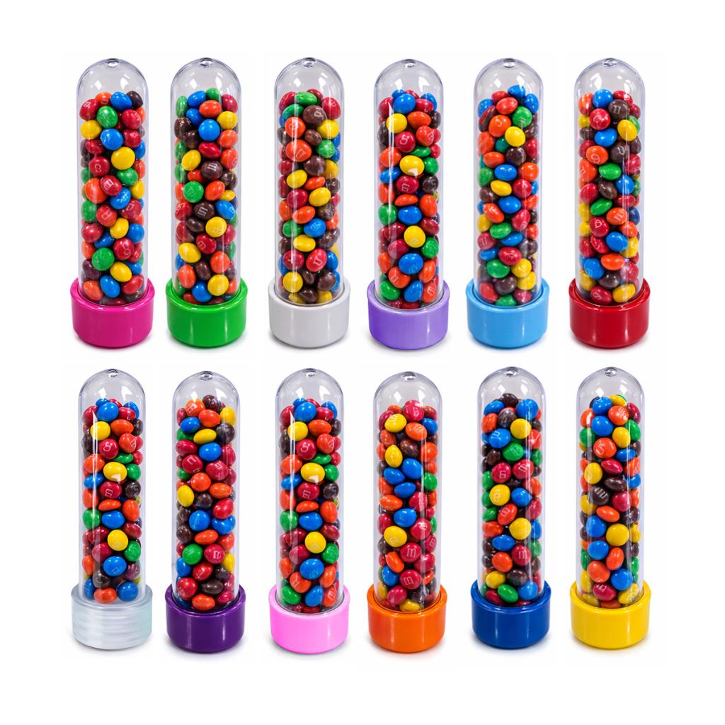 Kit Tubetes 13cm 10/20/30/40/50 unidades - Para Lembrancinhas - Várias Cores em Oferta na Shopee