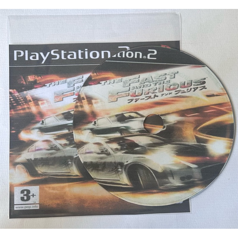 Jogo The fast and furious Tokyo Drift ps2