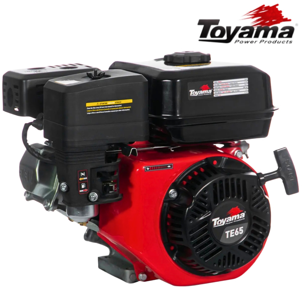 Motor À Gasolina 6,5 Hp 4 Tempos Multiuso Te65x Toyama