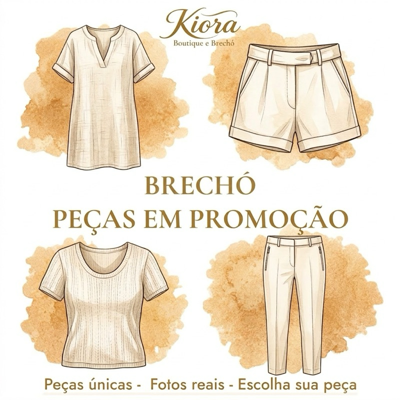 SUPER PROMOÇÃO Brechó | Qualquer peça R$10 | Escolha Sua Peça em Oferta na Shopee