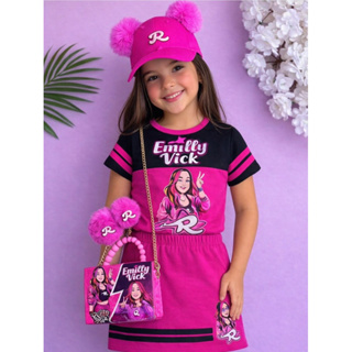 Conjunto infantil Os Rosas Emilly Vick e Kethylen! em Oferta na Shopee