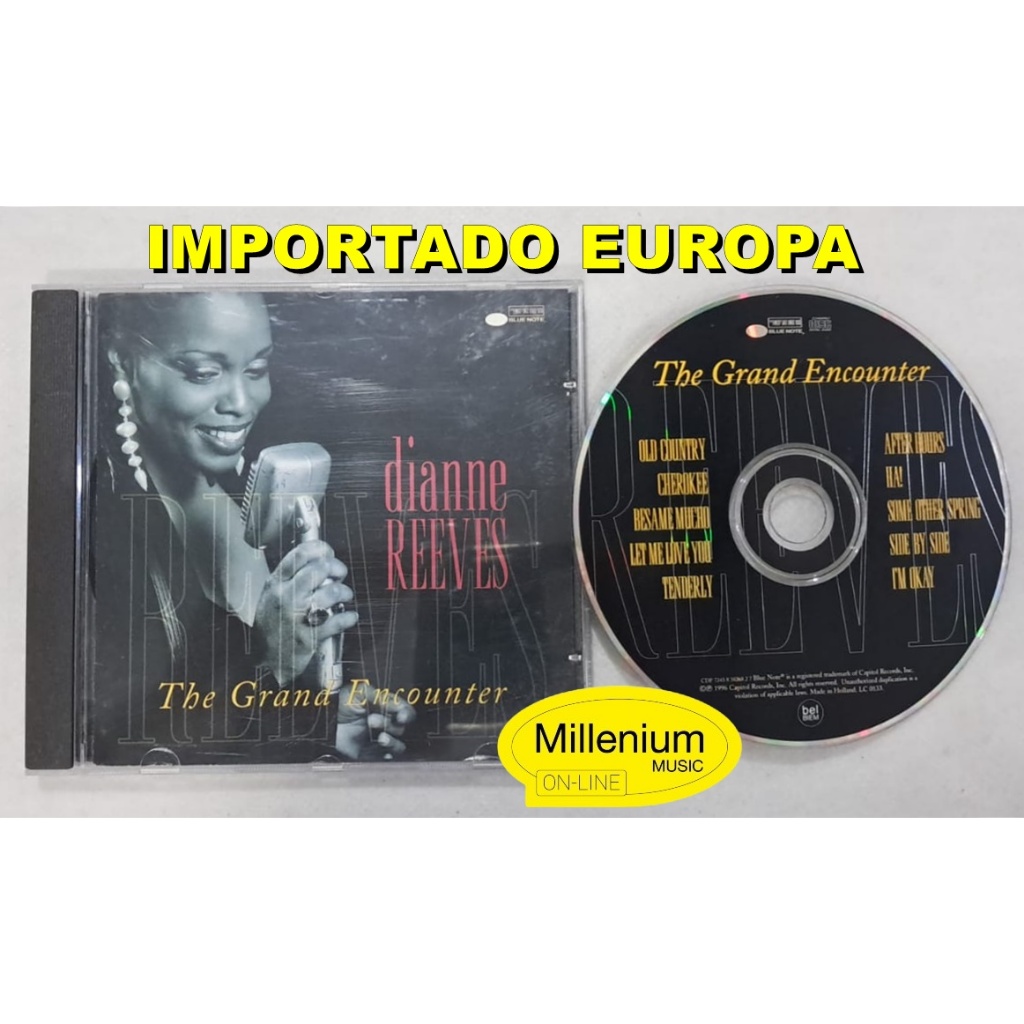 CD Dianne Reeves  The Grand Encounter 1996 Importado Europa Original Gravadora Colecionador Ótimo Estado