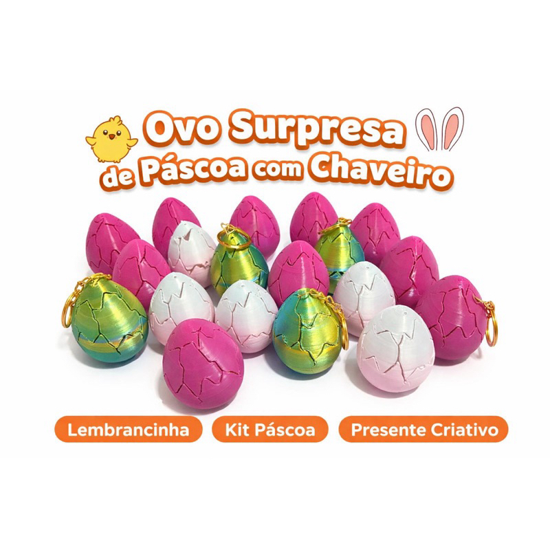 ovo surpresa páscoa  ovo surpresa infantil presente páscoa criança lembrancinha escola páscoa ovo decorativo   chaveiro