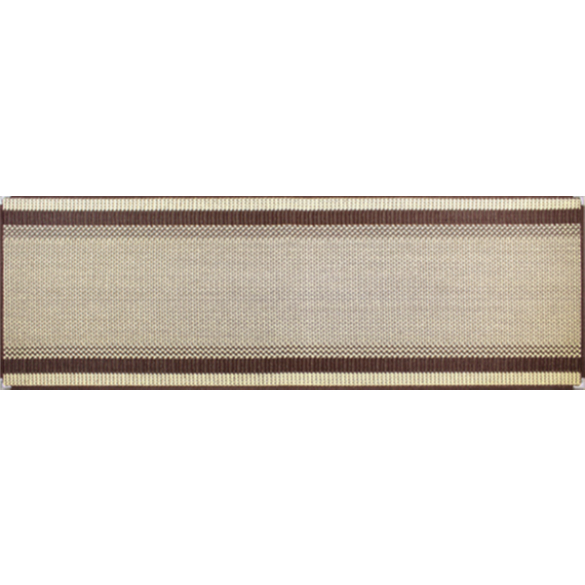 Tapete Passadeira Sisal 2,30x0,66m Sala, Quarto e Corredor Cor Tabaco PS-35