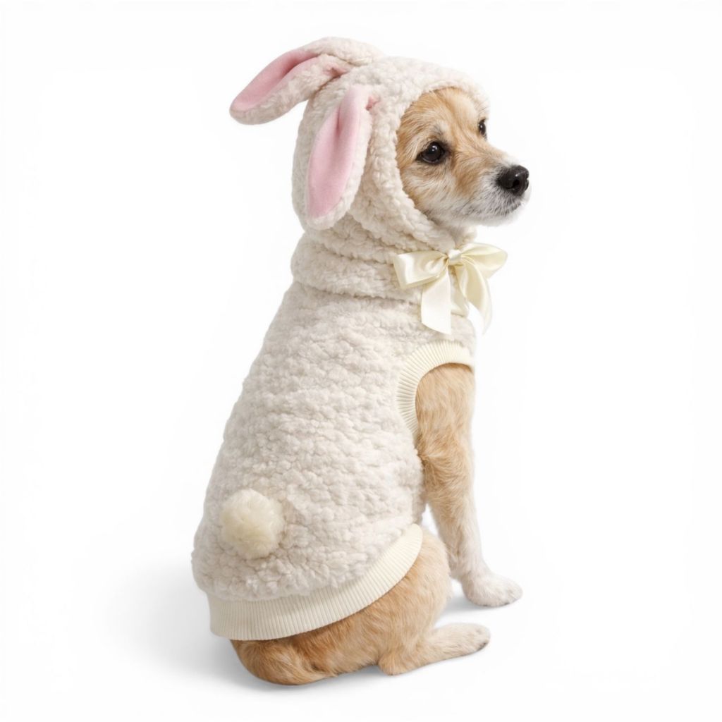 Fantasia Coelho Touca Pet Páscoa de Cachorro Gato Gorro em Oferta na Shopee