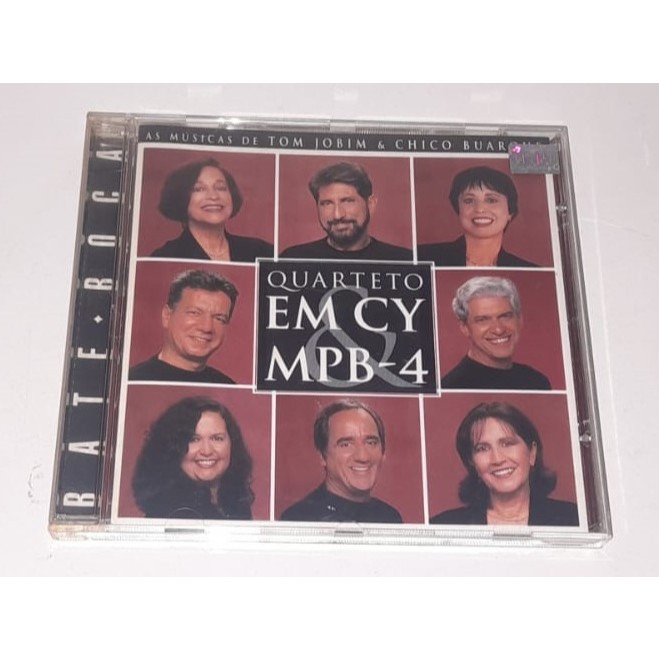 Cd - Quarteto Em Cy & MPB 4 - Bate-Boca - As Musicas De Tom Jobim & Chico Buarque