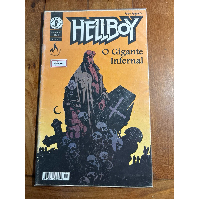Hellboy - O Gigante Infernal - parte 1 de 2 - Mythos Editora