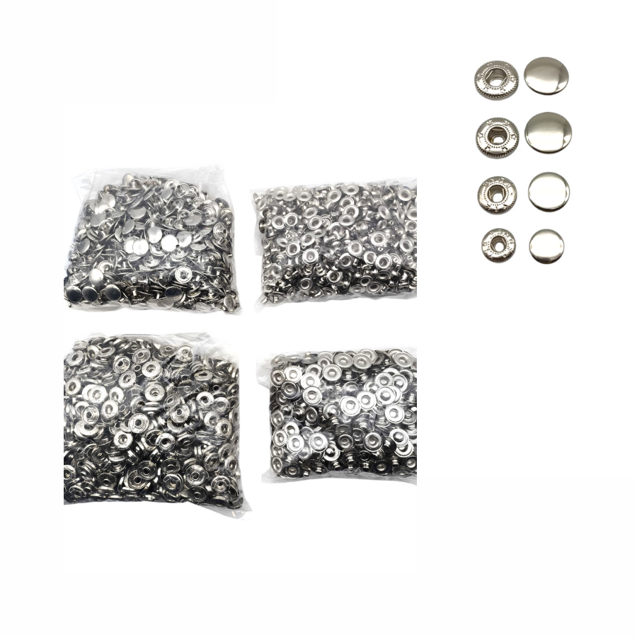 Kit 720 sets completo Botão De Pressão  - 10MM em Oferta na Shopee