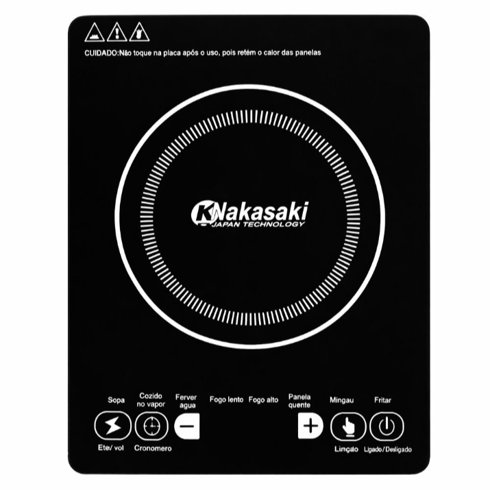 Cooktop Indução Portátil Painel De Vidro 2300W em Oferta na Shopee