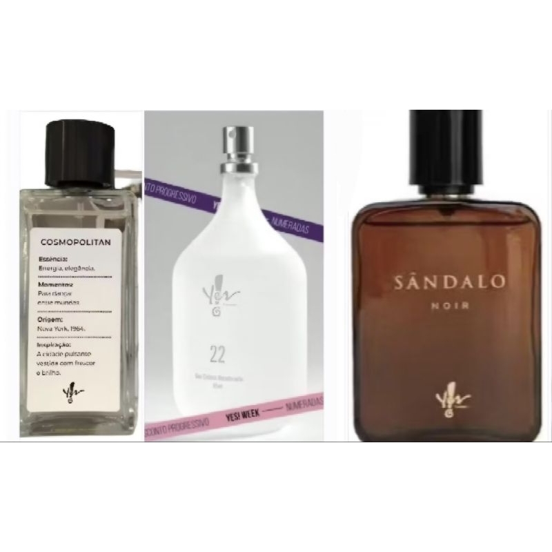 MEMORIAS ou numerados YES COLONIA INSPIRADOS em Oferta na Shopee