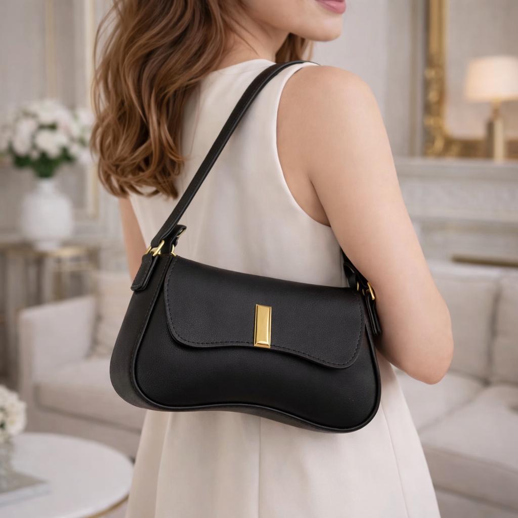 Bolsa Feminina Elegante Luxo Festa Dia Dia Versátil Acabamento Premium
