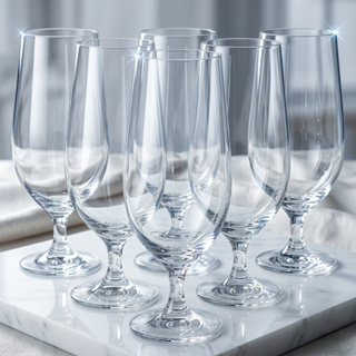 Conjunto 6 Taças de Cerveja 380ml Cristal Gastro Qualidade para Degustar em Oferta na Shopee