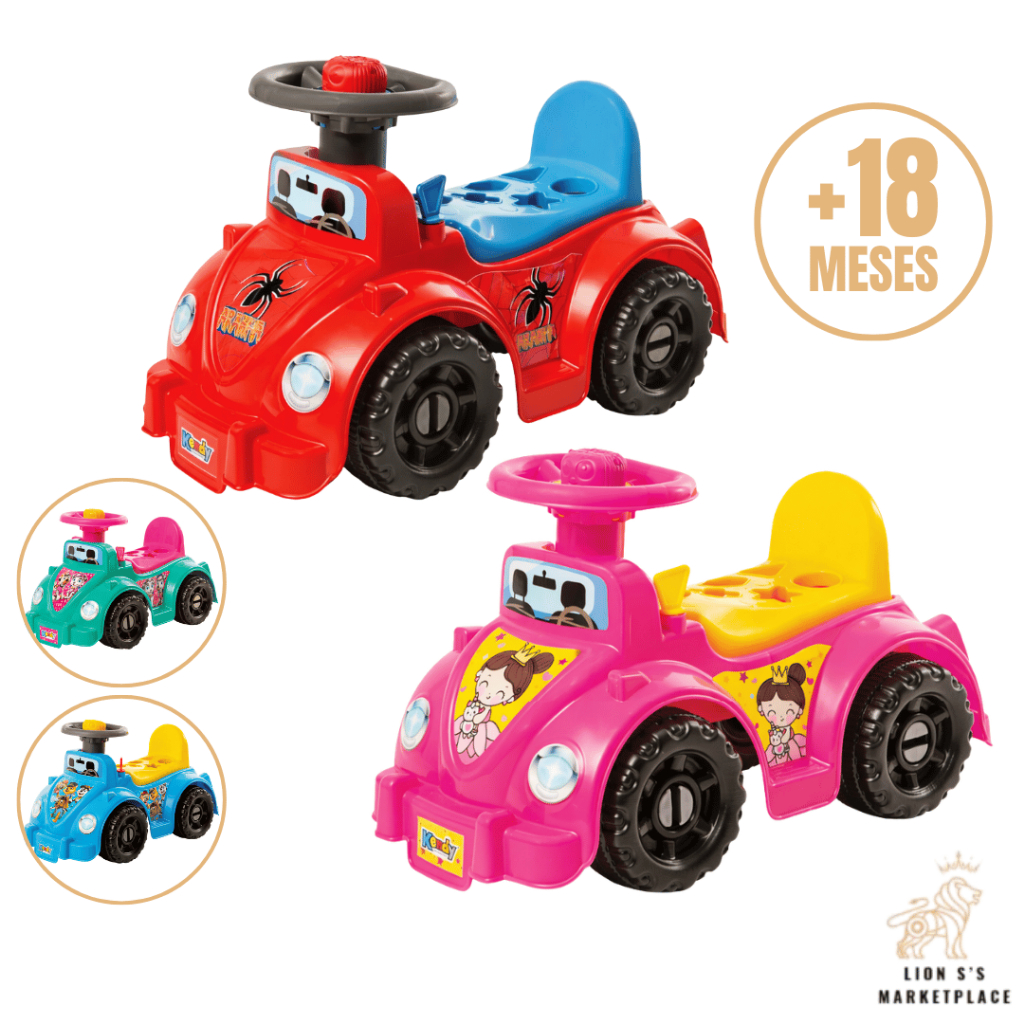 Motoca Infantil Totoka Andador Passeio Banco Porta Objetos Interativo Resistente