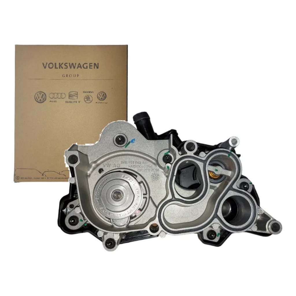 Bomba Água Motor 1.0 1.6 MSI Original Volkswagen 04E121600DF Gol Fox Polo Nivus Virtus T-Cross Up