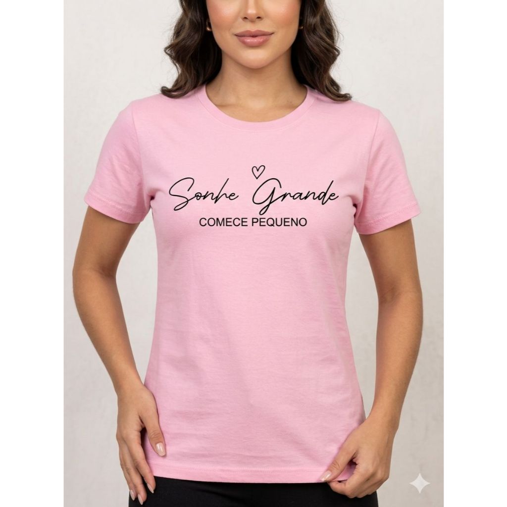 Blusa PLUS T-HIRT Feminina Elagante Mais Vendida Elegante 100% algodão Estampada E Lisa