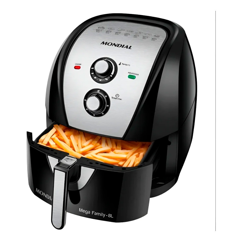 Fritadeira Air Fryer Mondial Afn-80-bi 8L 1900w 127v