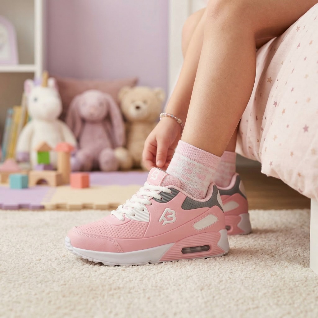 Tênis Infantil Para Criança Antiderrapante Leve Confortável Durável