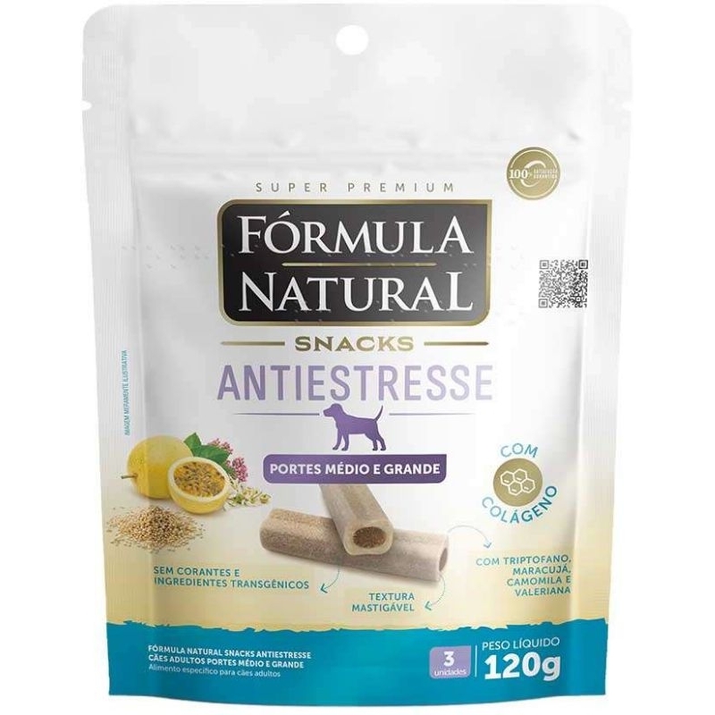 Fórmula Natural Snacks Cães Antiestresse 120 g