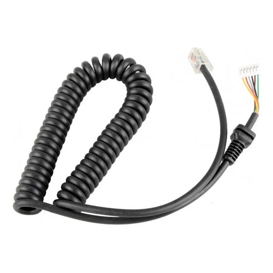 Cabo Do Microfone Ptt Yaesu Ft1802 Ftm3100 Mh48a6j Mh48