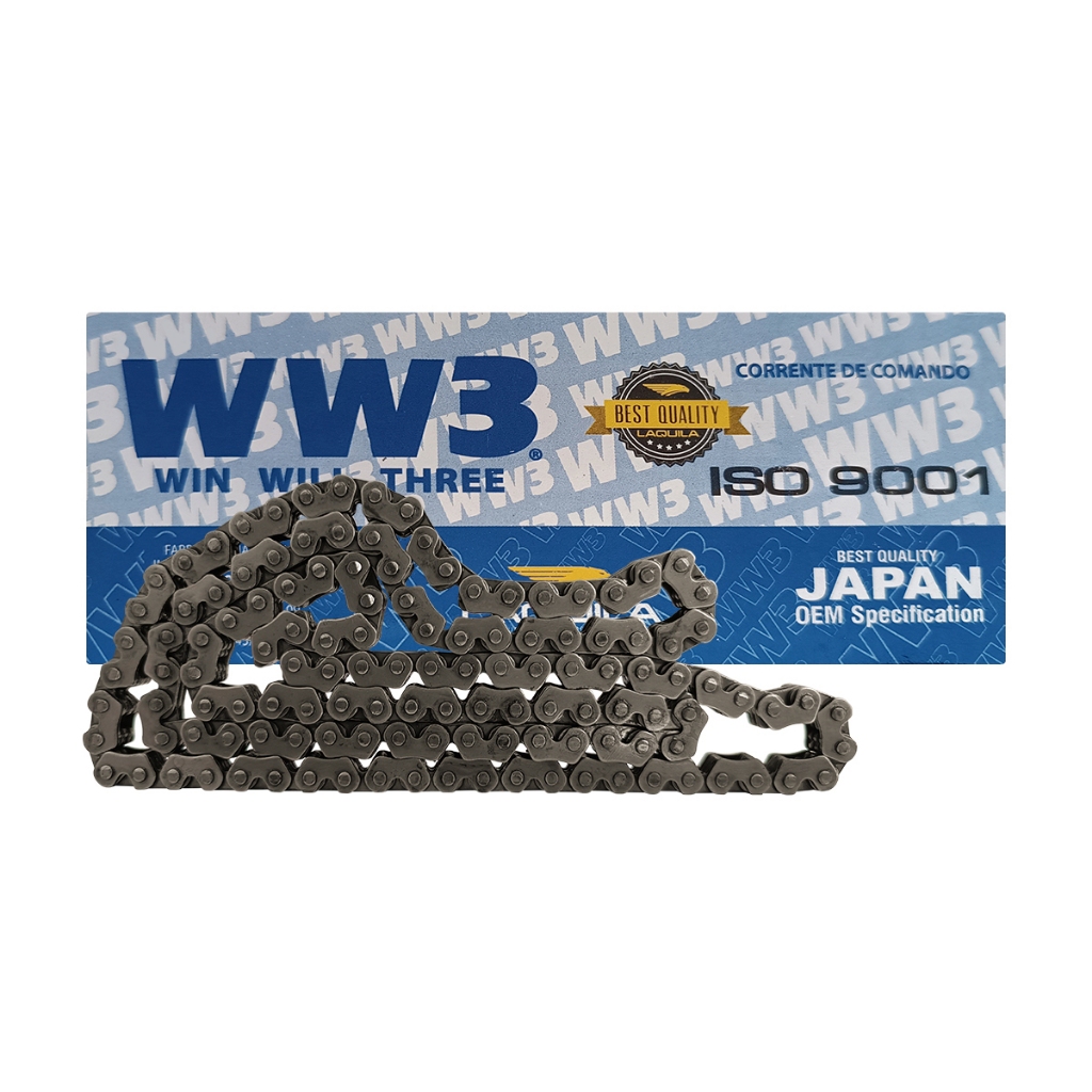 Corrente De Comando 250 Twister Tornado Cb Xre 300 126 Elos