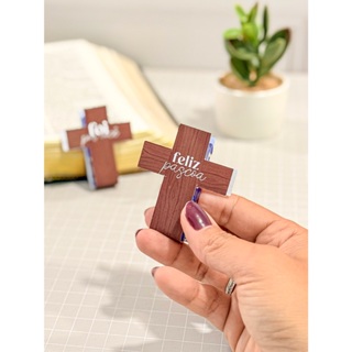 20/30/50 LEMBRANCINHA PÁSCOA CRUZ PARA BIS / NÃO ACOMPANHA CHOCOLATE em Oferta na Shopee