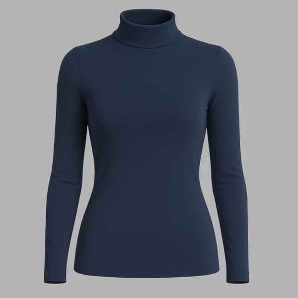 Blusa Feminina Cacharrel Gola Alta Suplex Segunda Pele Top Moda Envio Imediato