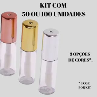 Kit Mini Embalagem Para Retoque De Batom / Gloss - 50 OU 100 Unidades em Oferta na Shopee
