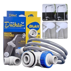 Válvula Duchão 3/4 e 1.1/2 Pol para Caixa d' gua Aumentar Pressão Chuveiros e Torneiras Blukit