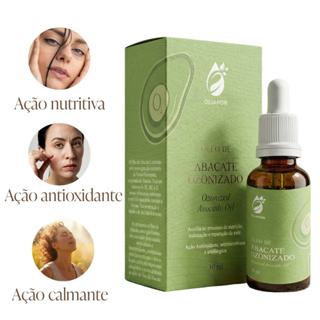 Óleo Ozonizado Abacate 30ml Ozônio Oliapon Regeneração Pele em Oferta na Shopee