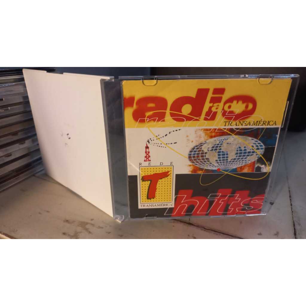 CD Radio Hits Transamérica Varios Artistas Pop Sony Music 2010 Brasil Slim Oasis Des're Tear for fears skank j quest