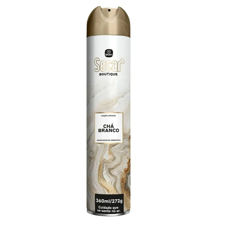 Odorizador De Ambientes Secar Boutique Chá Branco 360ml