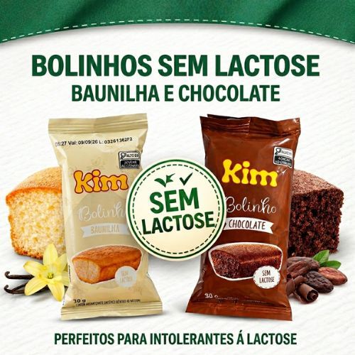 Kit 10 Bolinho sem Lactose 30g — imagem 2 de 2